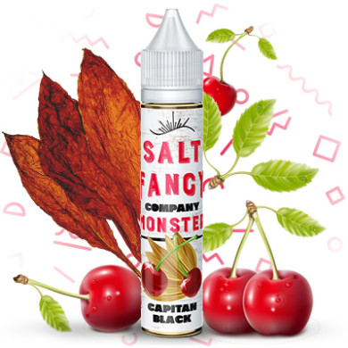 Жидкость для электронных сигарет на основе солевого никотина Fancy Monster - Capitan Black Salt 30ml 25mg - фото 1