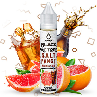Жидкость для электронных сигарет на основе солевого никотина Fancy Monster - Cola Waterfall Salt 30ml 25mg - фото 1
