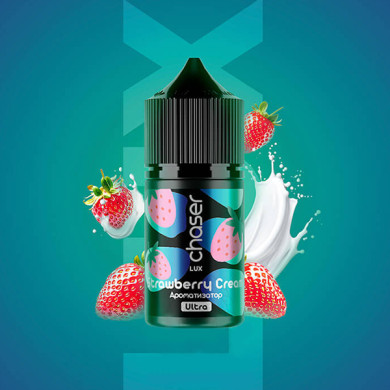 Набір для самозамісу Chaser - {LUX} Strawberry Cream 30ml 50mg - фото 1