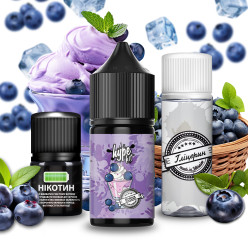Набор для самозамеса Hype - Blueberry Ice Cream 30ml 25mg