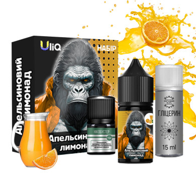 Набір для самозамісу Uliq - Апельсиновий Лимонад 30ml 50mg - фото 1
