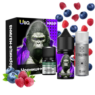 Набір для самозамісу Uliq - Чорниця Малина 30ml 50mg - фото 1