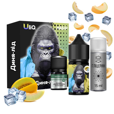 Набір для самозамісу Uliq - Диня Лід 30ml 50mg - фото 1