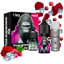 Набір для самозамісу Uliq - Роза Журавлина Лід 30ml 50mg