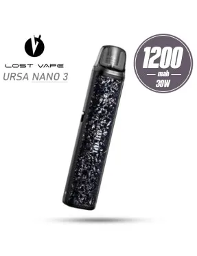 Pod система Lost Vape - Ursa Nano 3 Pod Kit 1200mah (Glacial Black)