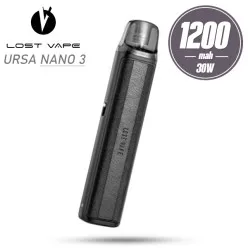 Pod система Lost Vape - Ursa Nano 3 Pod Kit 1200mah (Twill Black)