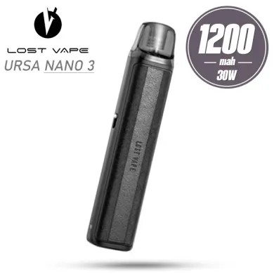 Pod система Lost Vape - Ursa Nano 3 Pod Kit 1200mah (Twill Black) - фото 1