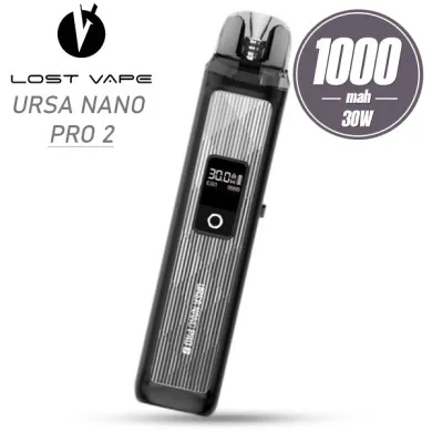 Под система Lost Vape - Ursa Nano Pro 2 Pod Kit 1000mah (Storm Black) - фото 1
