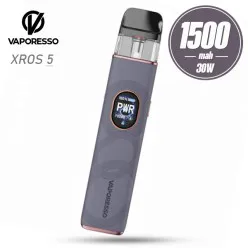 Pod система Vaporesso - XROS 5 Pod Kit 1500mah (Grey Leather)