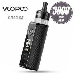 Под система VooPoo - Drag S3 Pod Kit 3000mah (Spray Black)