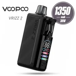 Pod система VooPoo - Vrizz 2 Pod Kit 1350mah (Onyx Black)