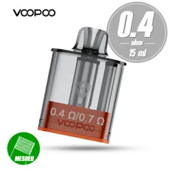 Картридж VooPoo - Vrizz V2 Dual Mesh Cartridge 0.7-0.4Ω 15ml