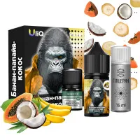 Набір для самозамісу Uliq - Банан Папайя Кокос 30ml 50mg