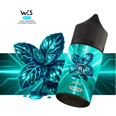 Набір для самозамісу Wes - {AI Neon} Mint 30ml 50mg - фото 1