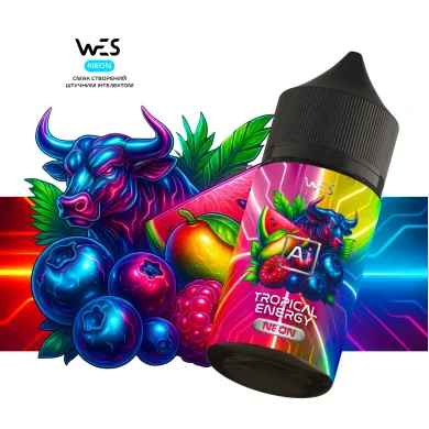 Набір для самозамісу Wes - {AI Neon} Tropical Energy 30ml 50mg - фото 1