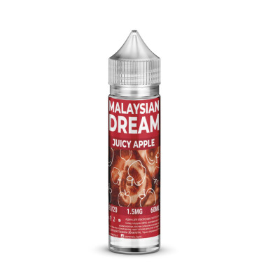 Жидкость для электронных сигарет Malaysian Dream - Juicy Apple 0mg 60ml - фото 1