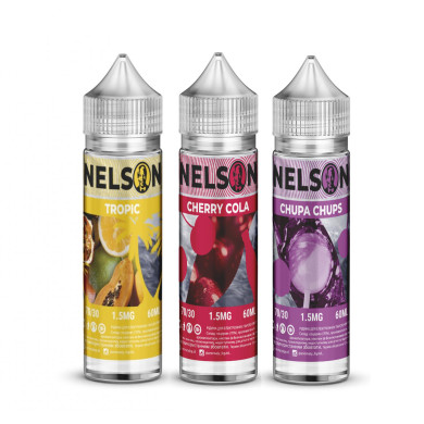 Жидкость для электронных сигарет Набор жидкостей Nelson 60х3 ml 1,5mg - фото 1