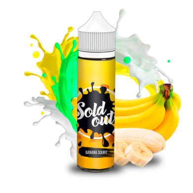 Рідина для електронних сигарет Sold Out - Banana Squirt 1,5mg 60ml - фото 1