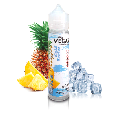 Жидкость для электронных сигарет Vegas - Ice Pineapple 1,5mg 60ml - фото 1