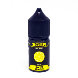 Рідина 3Ger Salt - Sweet Lemon 50 mg 30 ml Рідина 3Ger Salt - Sweet Lemon 50 mg 30 ml