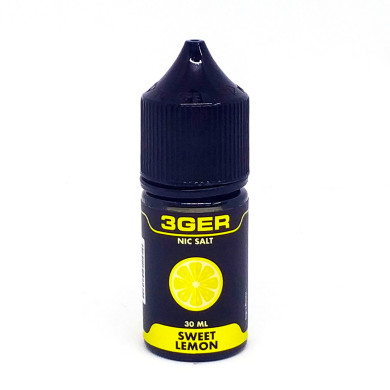 Рідина для електронних сигарет на основі сольового нікотину 3Ger Salt - Sweet Lemon 35 mg 30 ml - фото 1