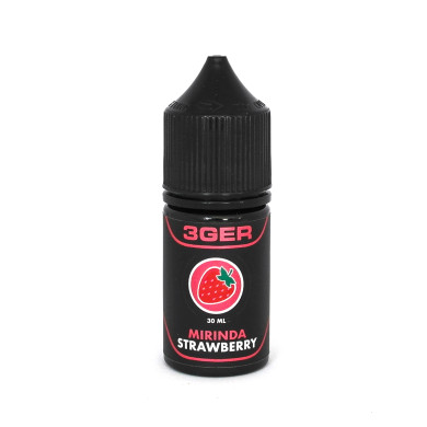 Жидкость для электронных сигарет 3Ger - Mirinda Strawberry 30 ml 0 mg - фото 1
