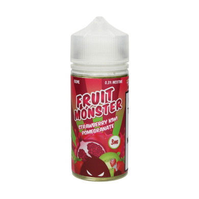 Рідина для електронних сигарет Fruit Monster - Strawberry Kiwi Pomegranate 3mg 100ml - фото 1