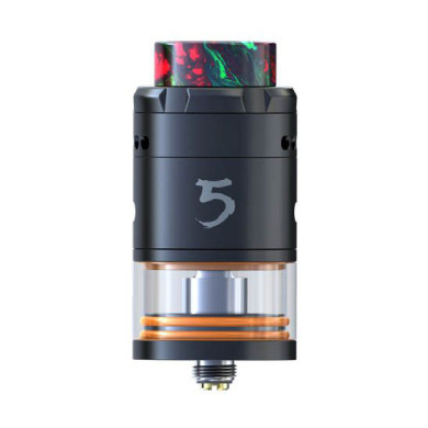 Бако-дрипка для вейпа IJoy - RDTA 5 Ø25 (Черный) - фото 1