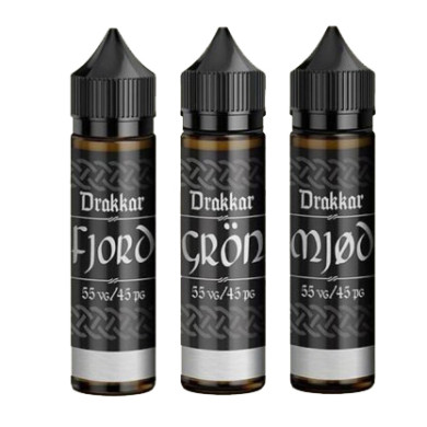 Жидкость для электронных сигарет Набор - Drakkar 3 mg 60х3 ml - фото 1