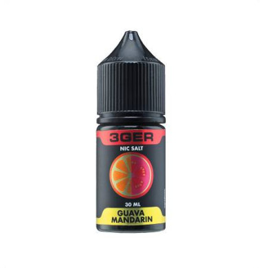 Рідина для електронних сигарет на основі сольового нікотину 3Ger - Guava Mandarin Salt 30ml 25mg - фото 1