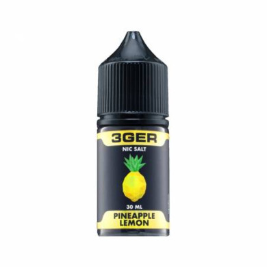 Рідина для електронних сигарет на основі сольового нікотину 3Ger Salt - Pineapple Lemon 35 mg 30 ml - фото 1