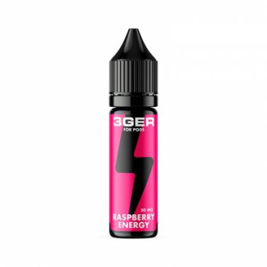 Рідина для електронних сигарет на основі сольового нікотину 3Ger Salt - Raspberry Energy 35 mg 15 ml - фото 1