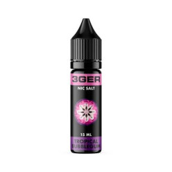 Жидкость 3Ger Salt - Tropical Bubblegum 50 mg 15 ml