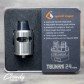 Дріпка для електронної сигарети Geek Vape - Tsunami 24 RDA Glass Window (Срібляста) - фото 7