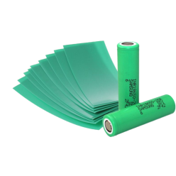 Термоусадка для аккумуляторов 18650 - Зеленая (1 шт)