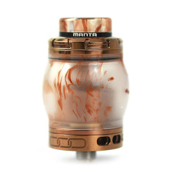 Бак для вейпу Advken - Manta Resin RTA Ø24 (Коричневий)