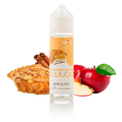 Рідина для електронних сигарет WES - ART Apple Pie 1 mg 60 ml - фото 1