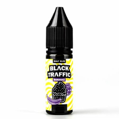 Рідина для електронних сигарет на основі сольового нікотину Black Triangle Salt - Black Traffic Bananaz 15 ml 50 mg - фото 1