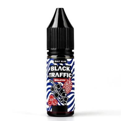 Рідина для електронних сигарет на основі сольового нікотину Black Triangle Salt - Black Traffic Molotov 15 ml 50 mg - фото 1