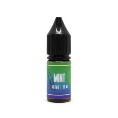 Жидкость для электронных сигарет на основе солевого никотина Black Triangle Salt - Fruit It Mint Bubblegum 10 ml 50 mg - фото 1