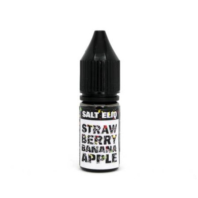 Рідина для електронних сигарет на основі сольового нікотину Black Triangle Salt - Upods Strawberry Banana Apple 10 ml 50 mg - фото 1