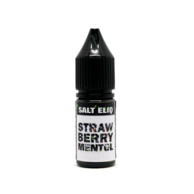 Рідина для електронних сигарет на основі сольового нікотину Black Triangle Salt - Upods Strawberry Menthol 10 ml 50 mg - фото 1