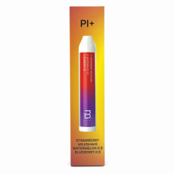 Одноразова Pod система BMOR - PL Plus 4000 3in1 50mg (Strawberry Milkshake - Watermelon Ice - Blueberry Ice)