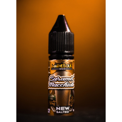 Жидкость Marvellous - {New Salted} Caramel Macchiato 15ml 35mg - фото 1