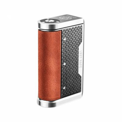 Бокс мод Lost vape - Centaurus DNA 250C (Silver Cowhide Tactile Carbon Fiber) - фото 1