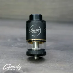 Бако-Дріпка для вейпу CoilArt - Azeroth RDTA Ø24 (Чорний)