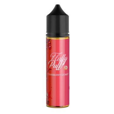 Жидкость для электронных сигарет Fluffy Puff - Cranberry & Donut 60ml 3mg - фото 1