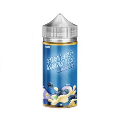 Жидкость для электронных сигарет Custard Monster - Blueberry 3mg 100ml - фото 1