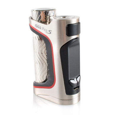 Бокс мод Eleaf - iStick Pico S (с аккумулятором 21700) (Серебристый) - фото 1