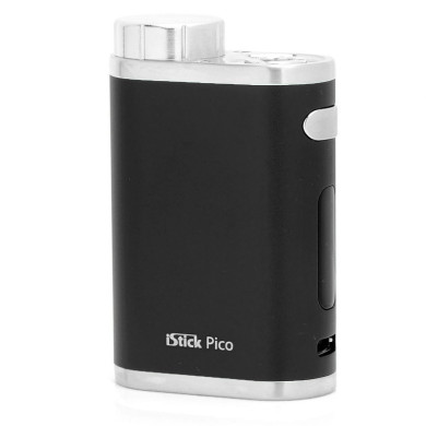 Боксмод Eleaf - iStick Pico 75W TC (Чорний/Сріблястий) - фото 1